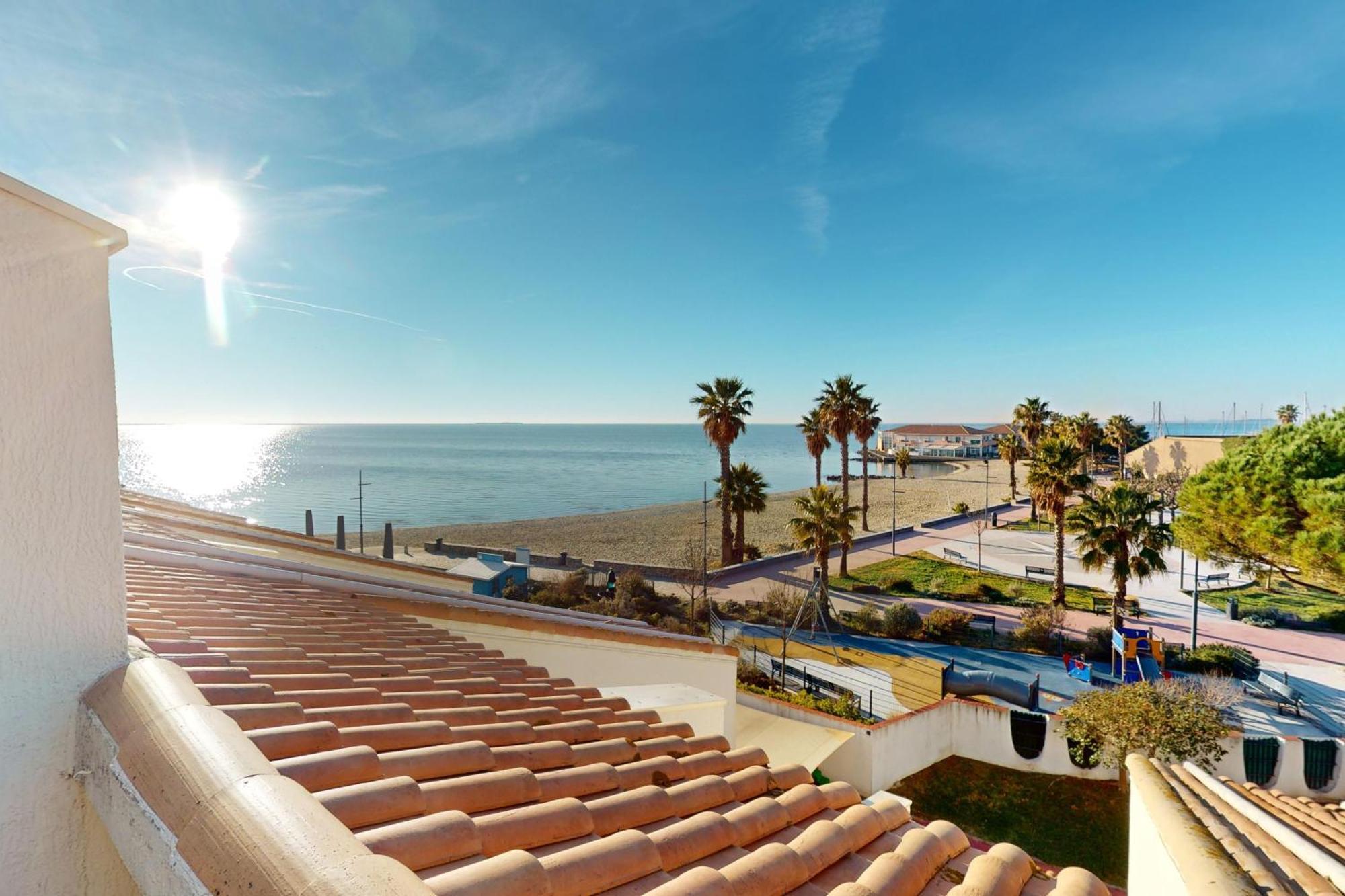 Appartement T2 Vue Plage Meze Proche Sete Eksteriør billede