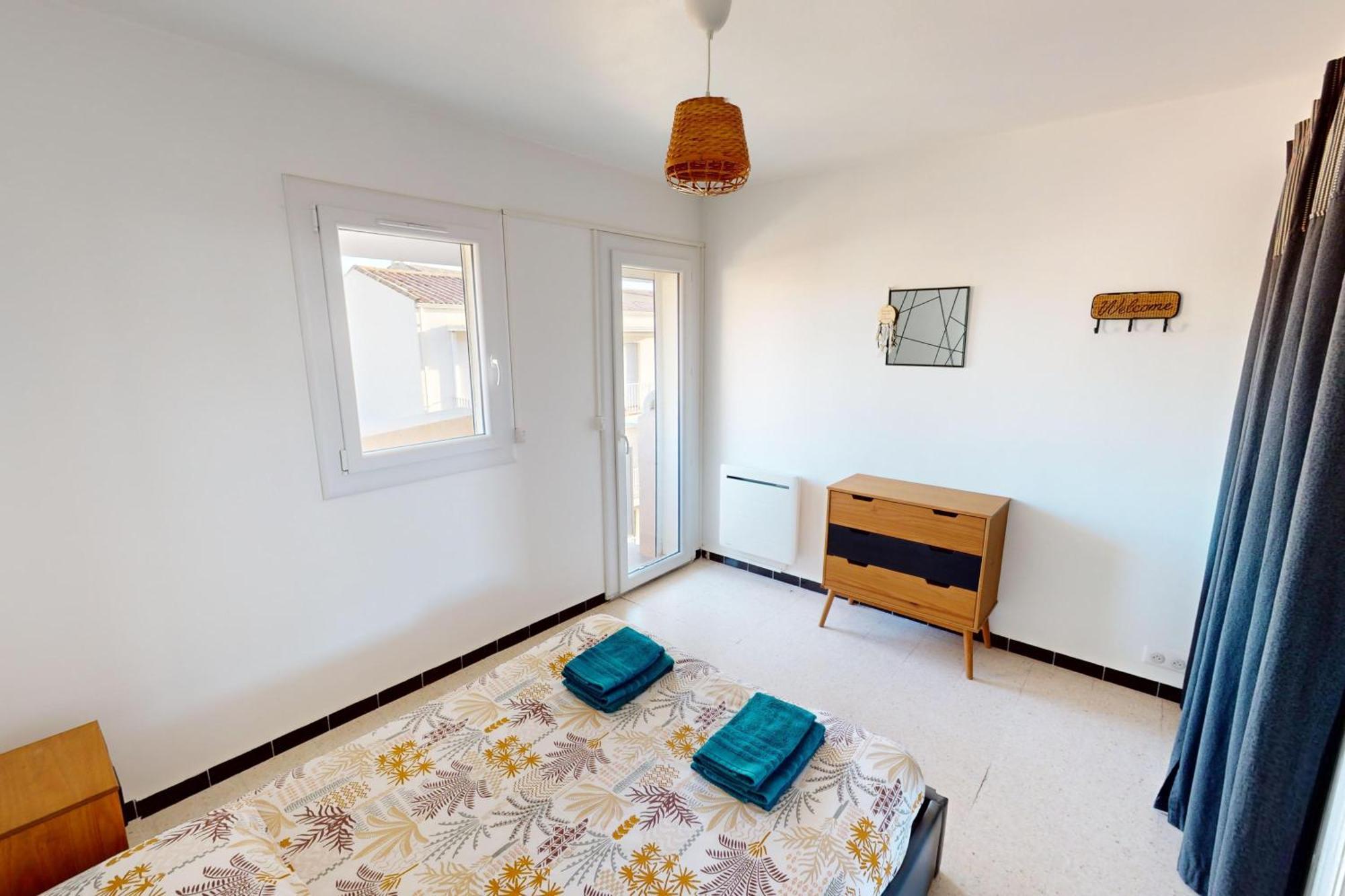 Appartement T2 Vue Plage Meze Proche Sete Eksteriør billede