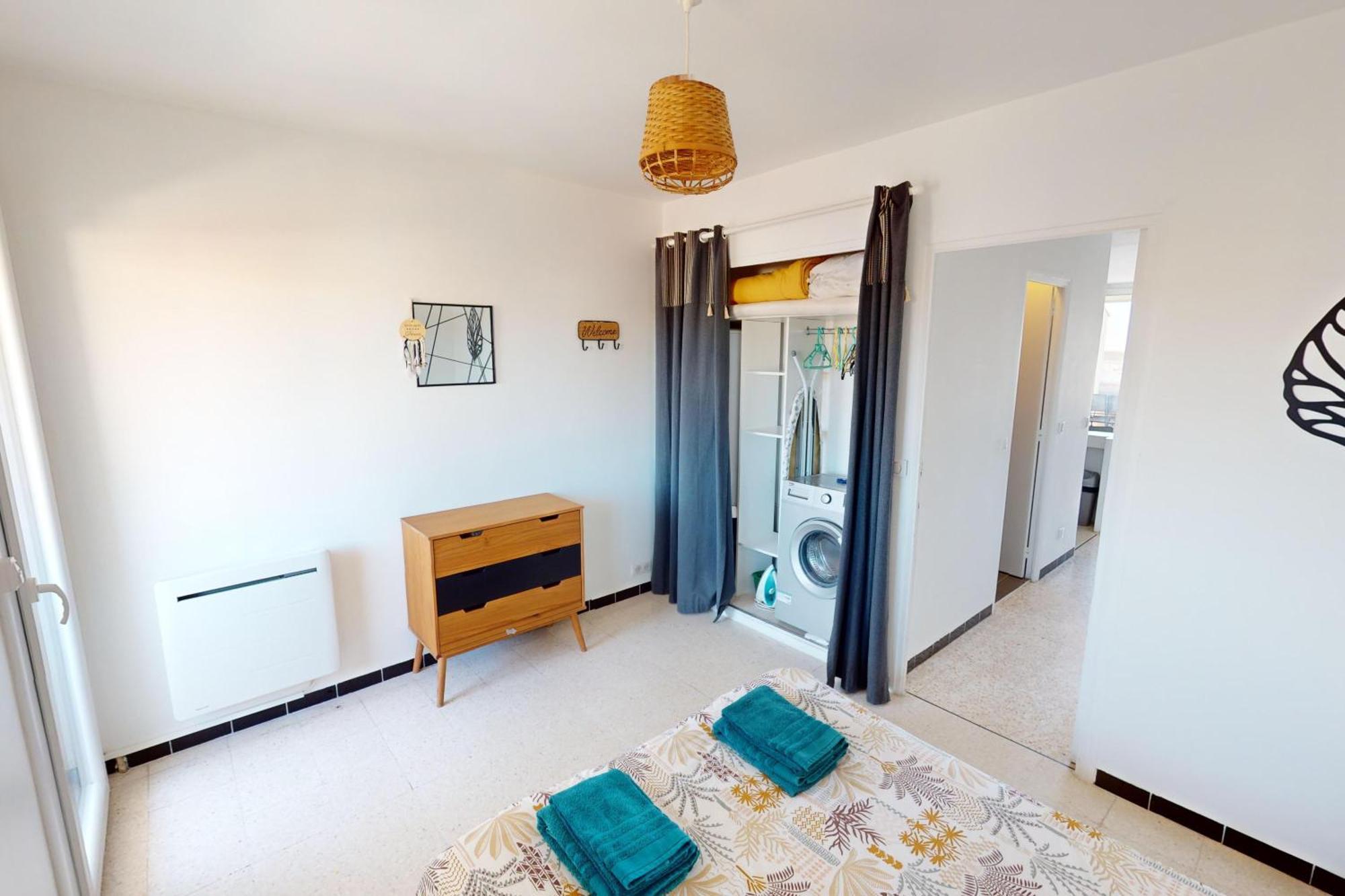 Appartement T2 Vue Plage Meze Proche Sete Eksteriør billede